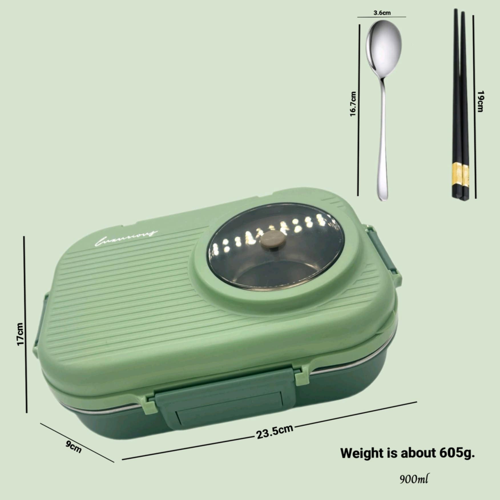 Insulated Lunch Box - Beige
