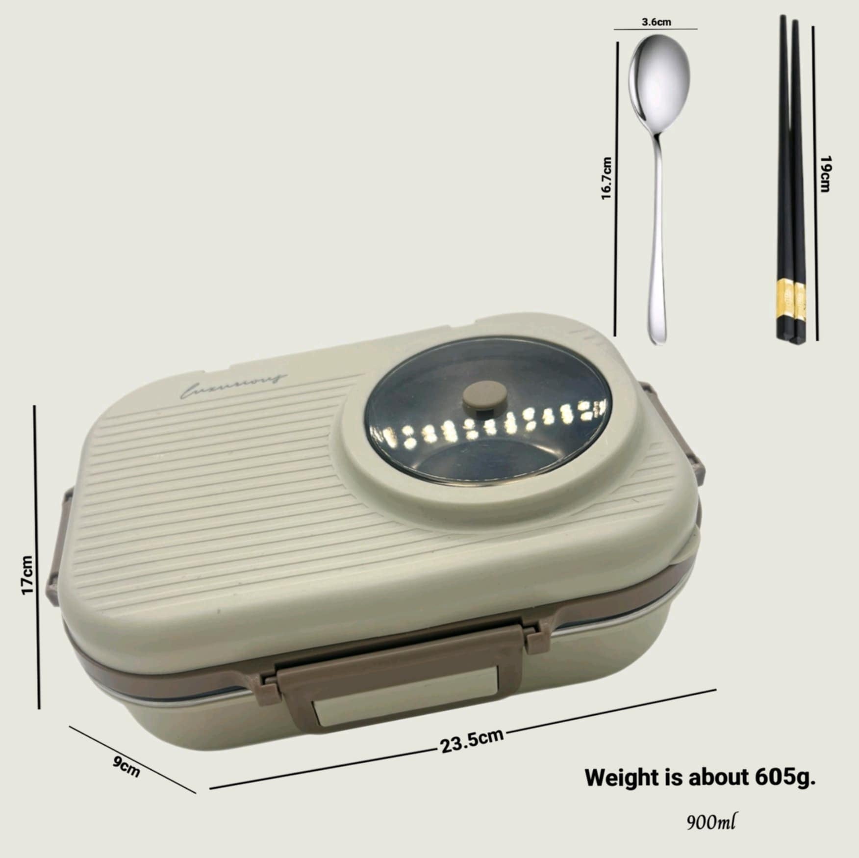 Insulated Lunch Box - features