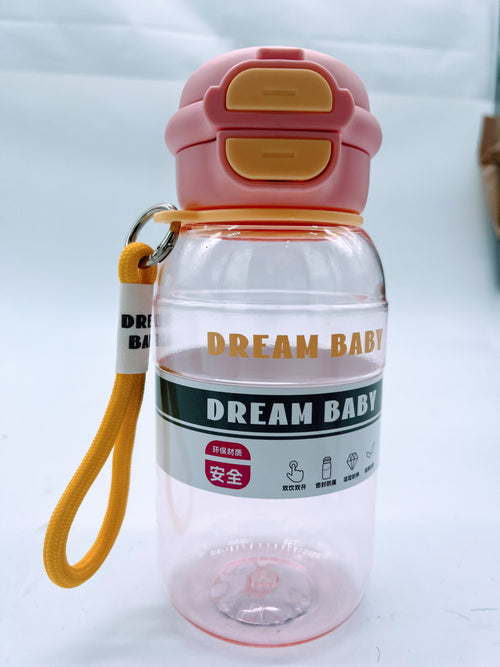 Dream Baby Kids Water Bottle in green — BPA free, dishwasher safe, leak-proof