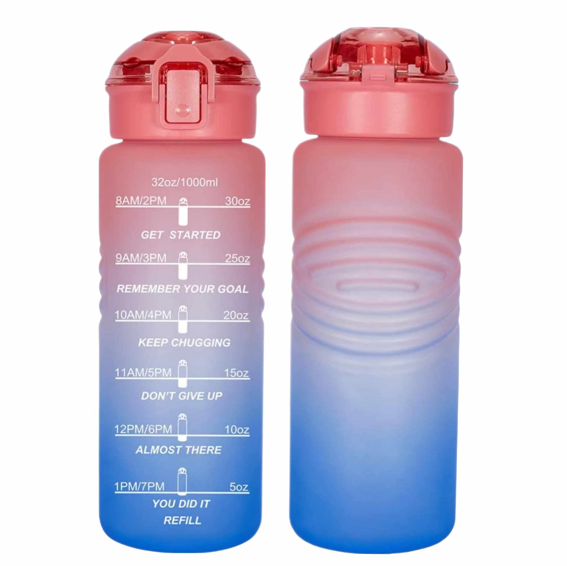 Motivational Water Bottle lifestyle — gym and outdoor use
