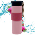Fanson Thermos with Leather Strap 450ml – Stylish Insulated Travel Bottle