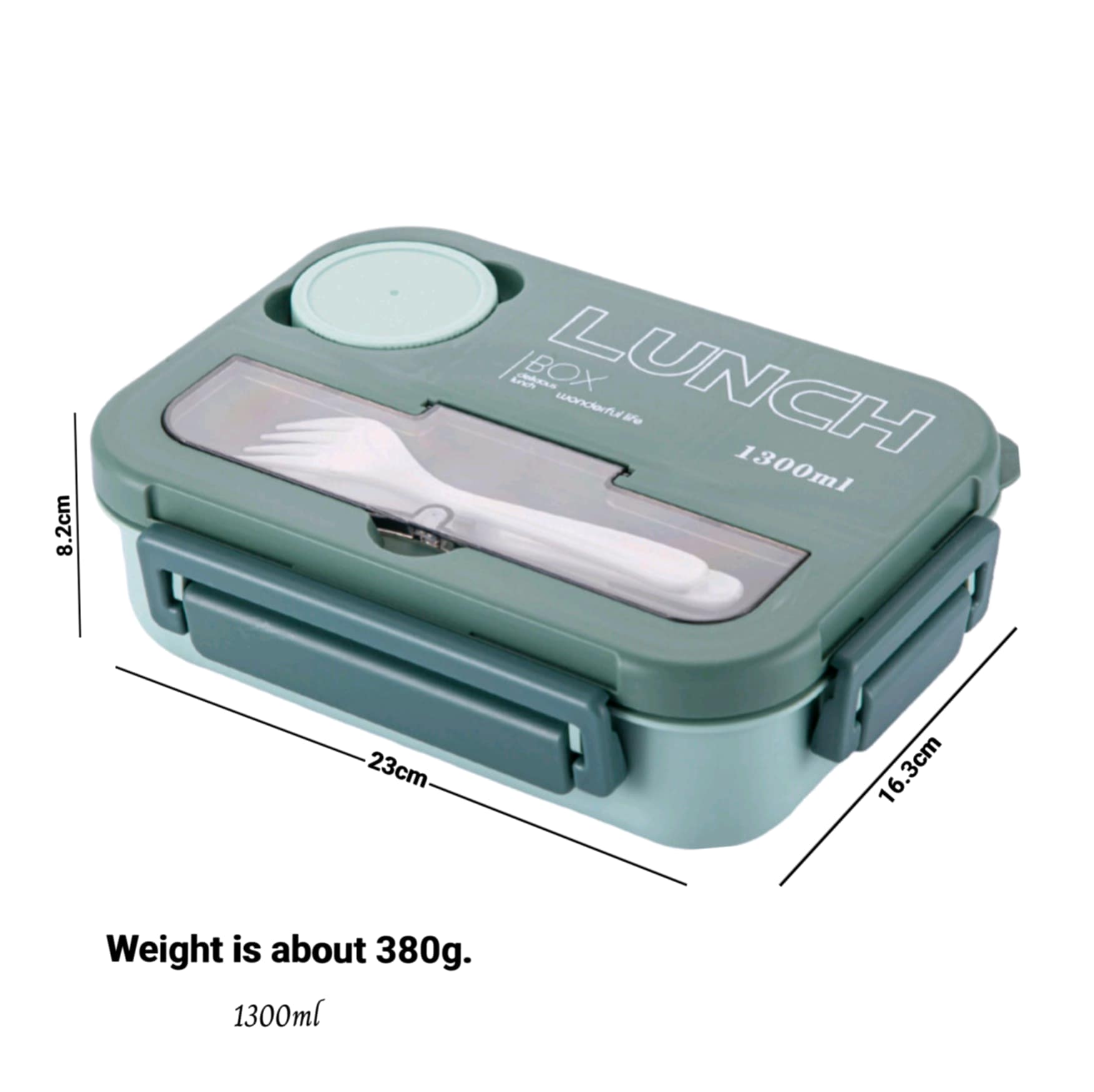 1300ml Lunch Box detail 2
